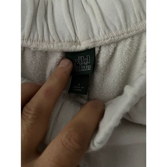 Wild fable cream/brown/mauve two tone fade sweatpants S - Picture 2 of 4